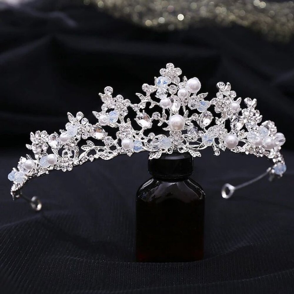 sparkling wedding tiara Hair accessories